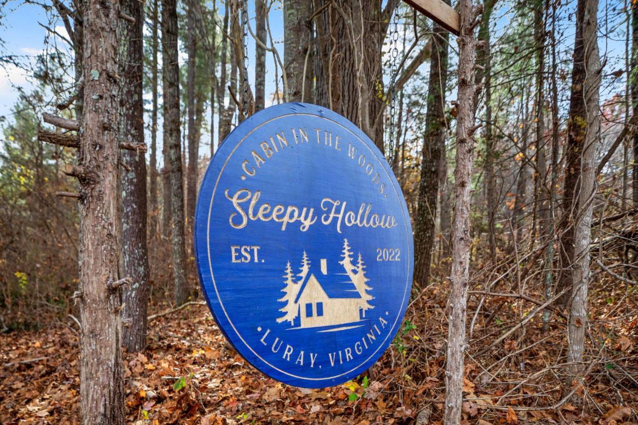 Sleepy Hollow 5Br Cabin - National Park 7 Min, Hot Tub, Fire Pit, Sleeps 12 Luray Buitenkant foto